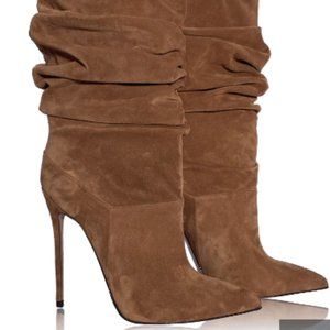 Identitta Tan Suede Boot
